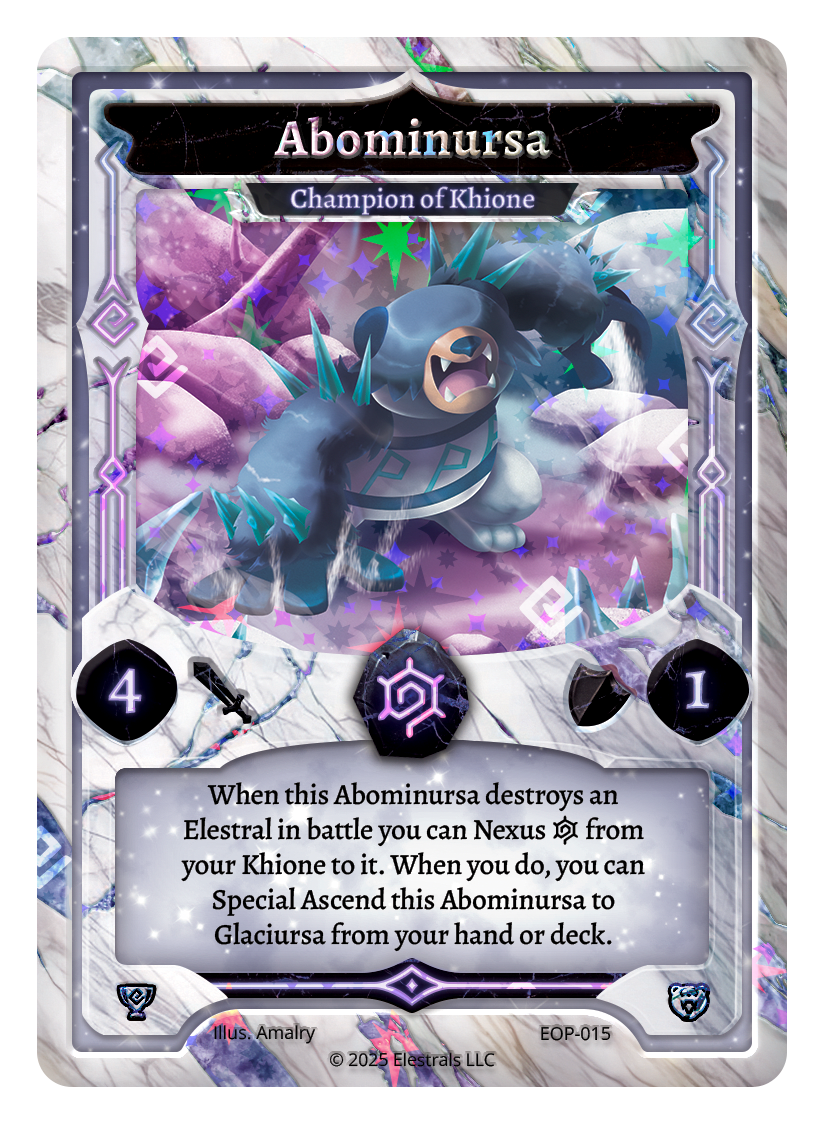 Abominursa - Champion of Khione - EOP-015